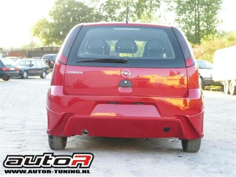 Opel Corsa C Rear Bumper Type Hunter
