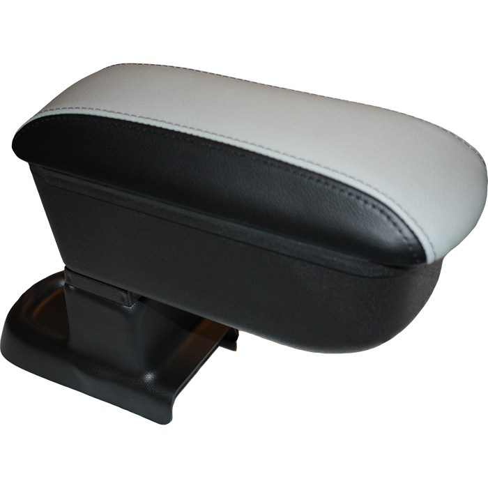 Armsteun Toyota Avensis 1999 - 2003 Leer zwart met grijs