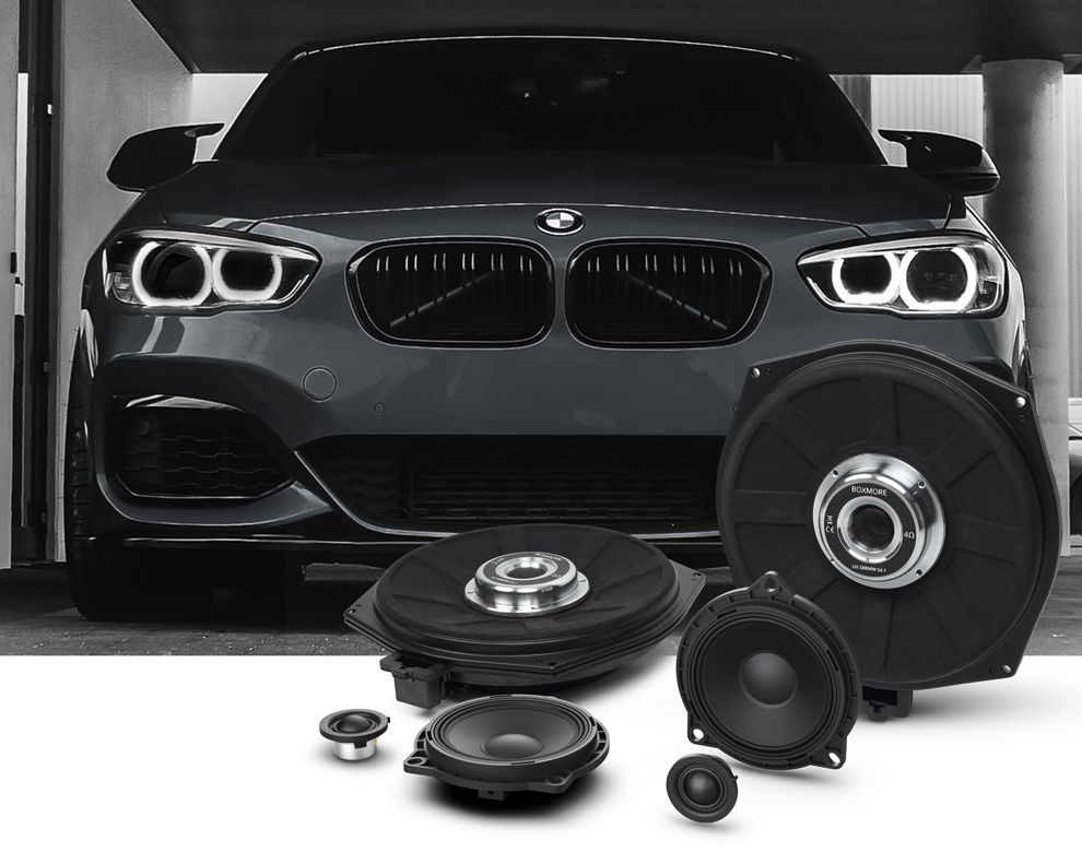 Boxmore BMW audio up-grade pack incl montage
