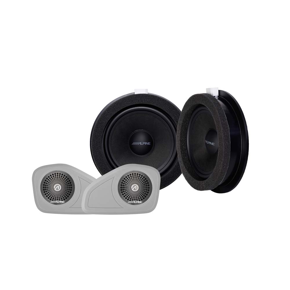 ALPINE SPC-106TRA7 - 2-weg 16,5 cm speaker systeem voor Ford Transit Custom 7